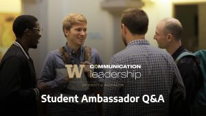Student Ambassador Q&A Sessions